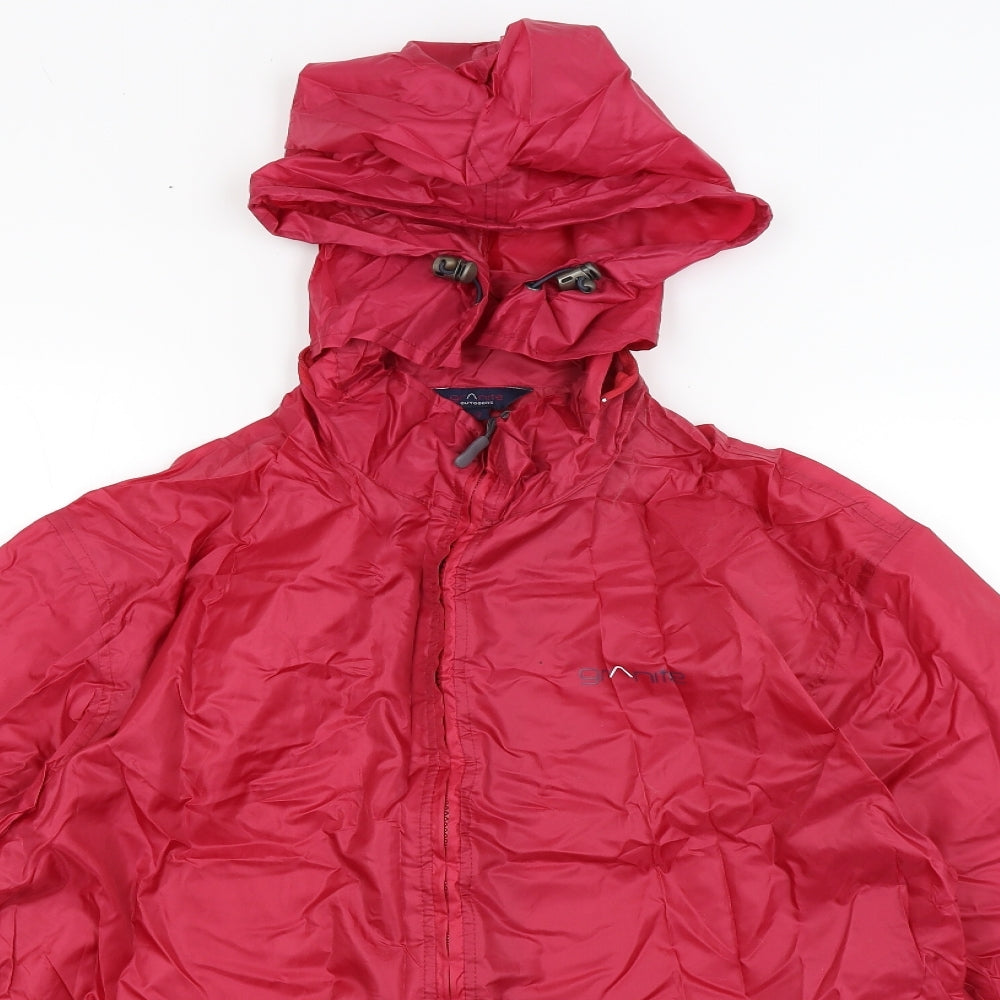 Granite Womens Red   Rain Coat Coat Size 12