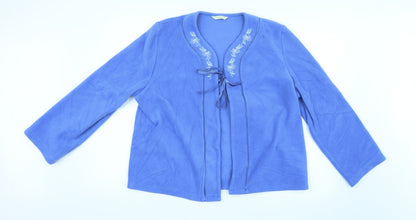 Marks and Spencer Womens Blue   Cardigan Jumper Size 14