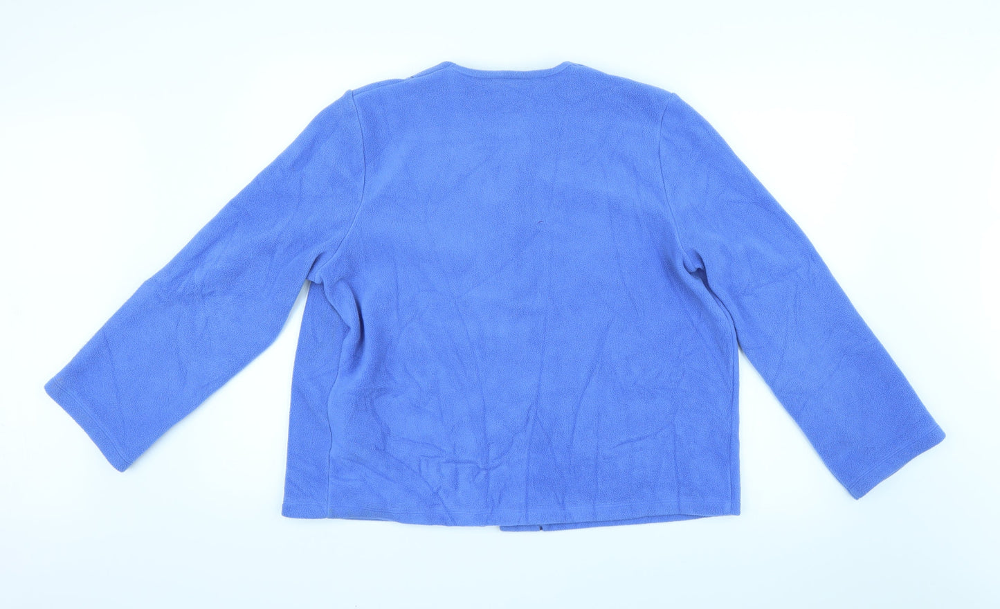 Marks and Spencer Womens Blue   Cardigan Jumper Size 14