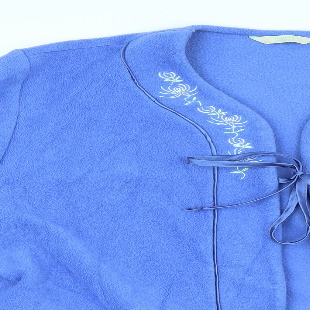 Marks and Spencer Womens Blue   Cardigan Jumper Size 14