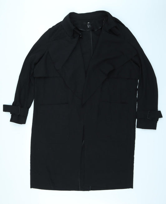 Womens UK Size 6 H&M Black Jacket