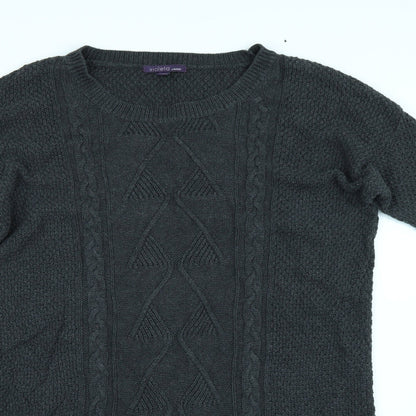 Mango Womens Grey   Jumper Dress  Size M