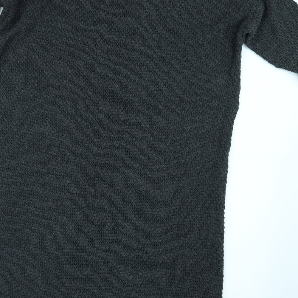 Mango Womens Grey   Jumper Dress  Size M