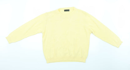 Preworn Womens Yellow   Pullover Jumper Size M