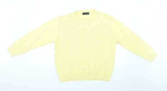 Preworn Womens Yellow   Pullover Jumper Size M