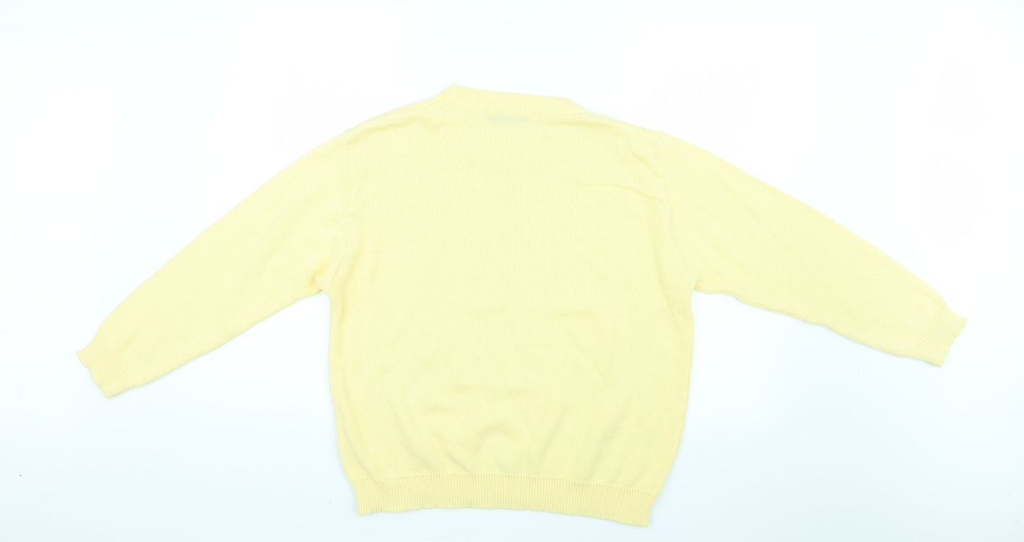 Preworn Womens Yellow   Pullover Jumper Size M