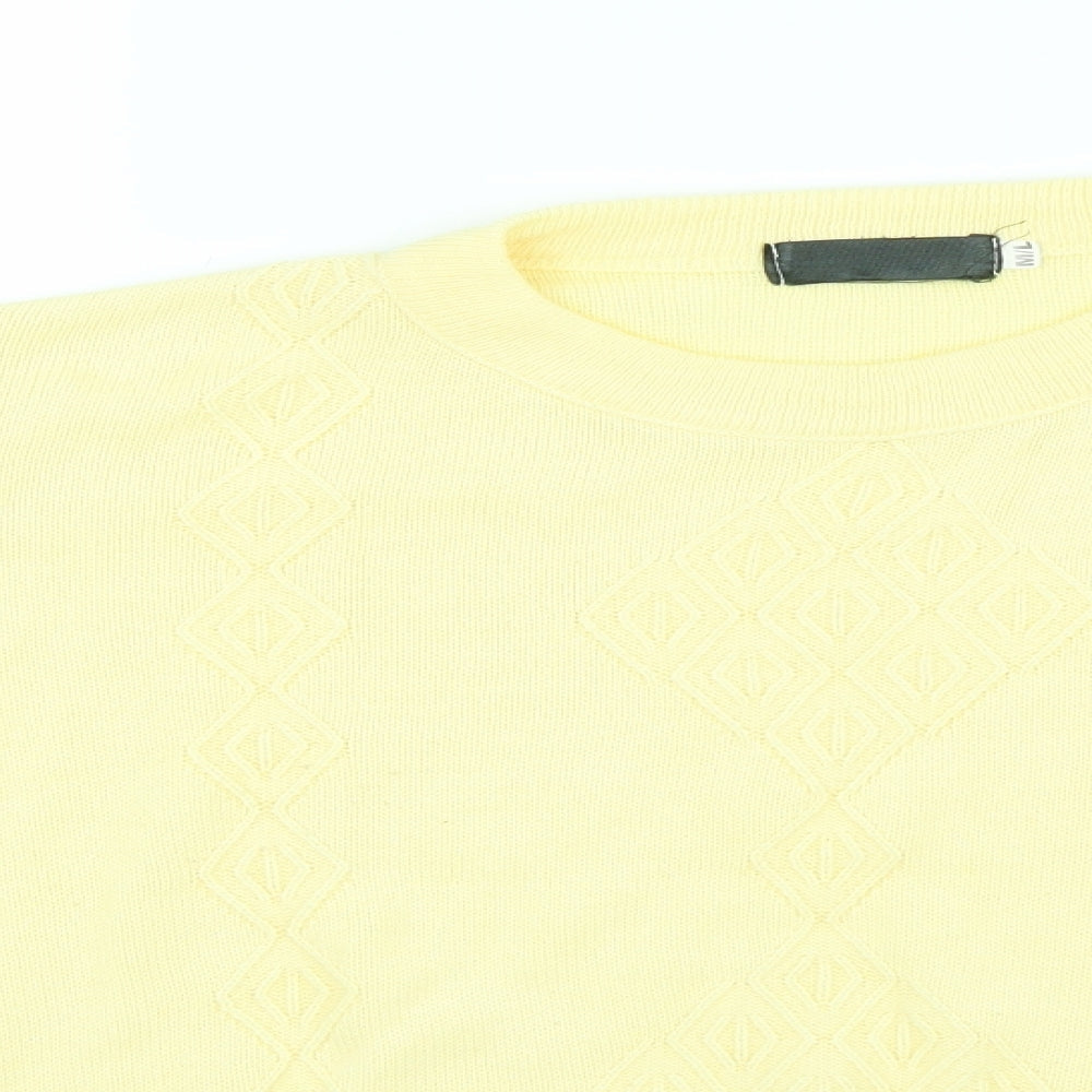Preworn Womens Yellow   Pullover Jumper Size M