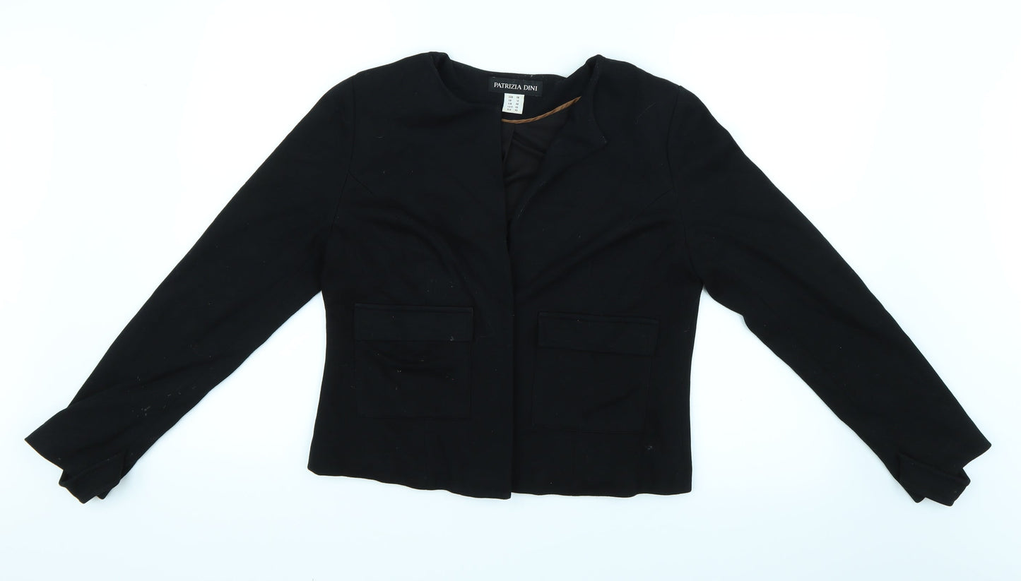 Patrizia Dini Womens Black   Cardigan Jumper Size 10