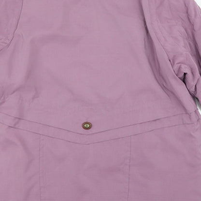 Preworn Womens Purple   Parka Coat Size 12