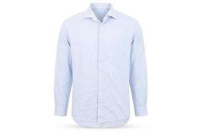 Mens UK Collar Size 42 Oscar Smart Blue  Dress Shirt