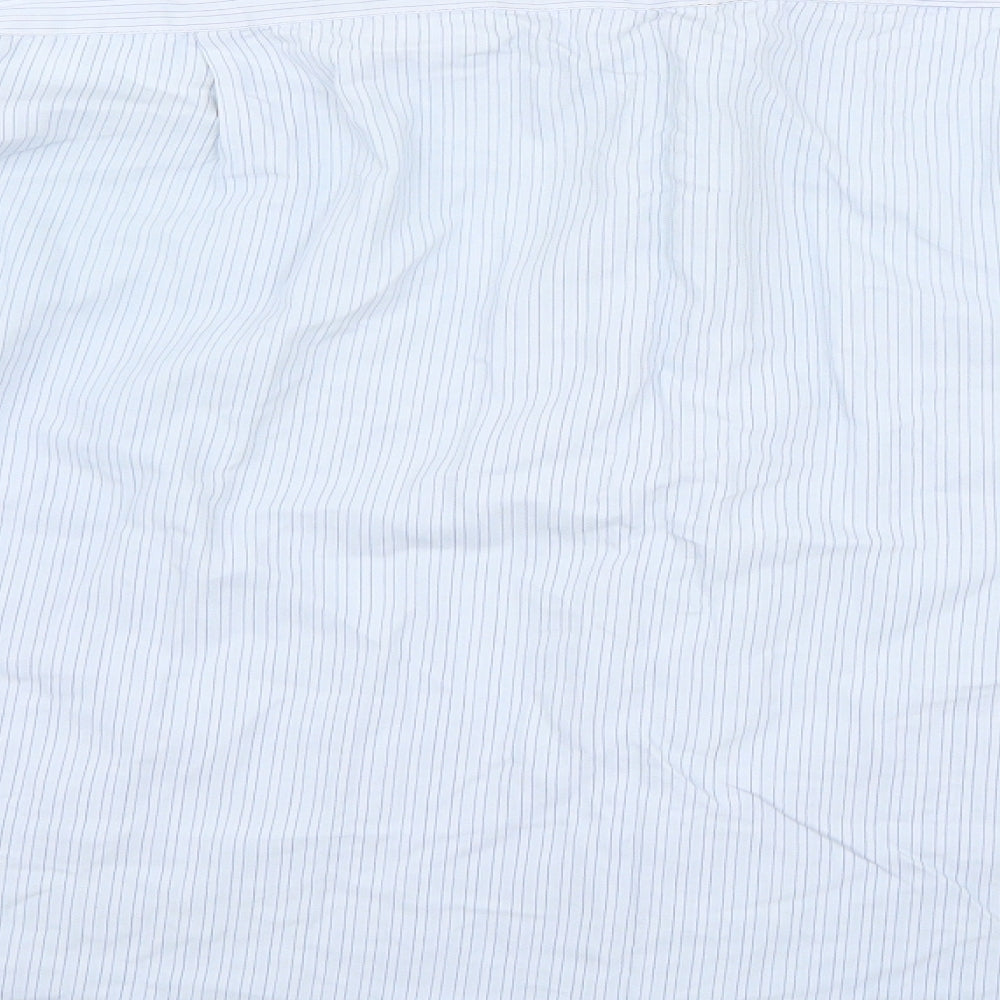 Mens UK Collar Size 42 Oscar Smart Blue  Dress Shirt