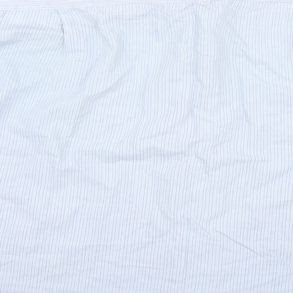 Mens UK Collar Size 42 Oscar Smart Blue  Dress Shirt