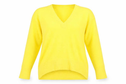Primark Womens Yellow   Pullover Jumper Size XS