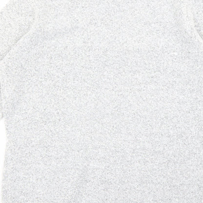 M&Co Womens Grey   Pullover Jumper Size S