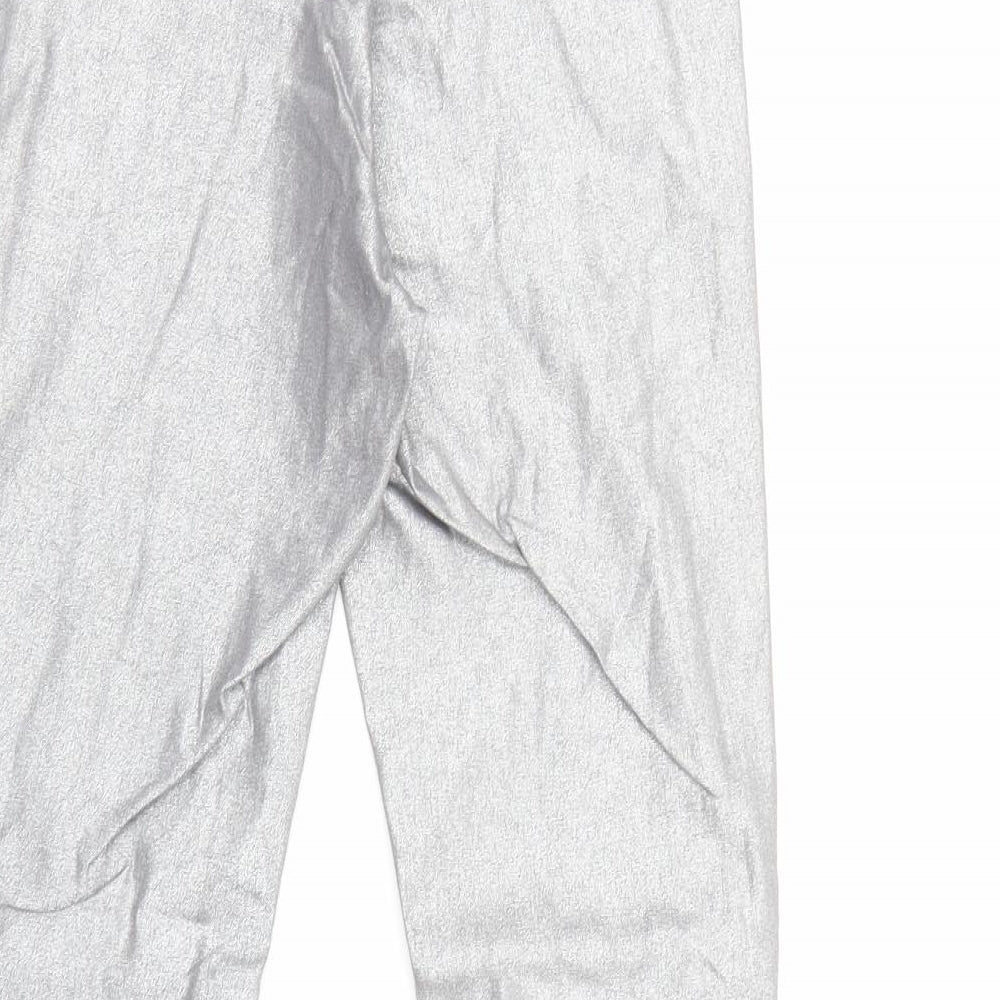 Womens UK Size S Preworn Regular Fit Jegging Silver Jeans