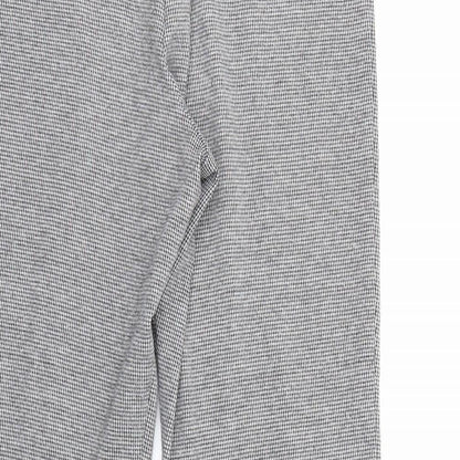 Classic Womens Grey Argyle/Diamond  Bloomer Trousers Size 12 L26 in - Comfort Plus