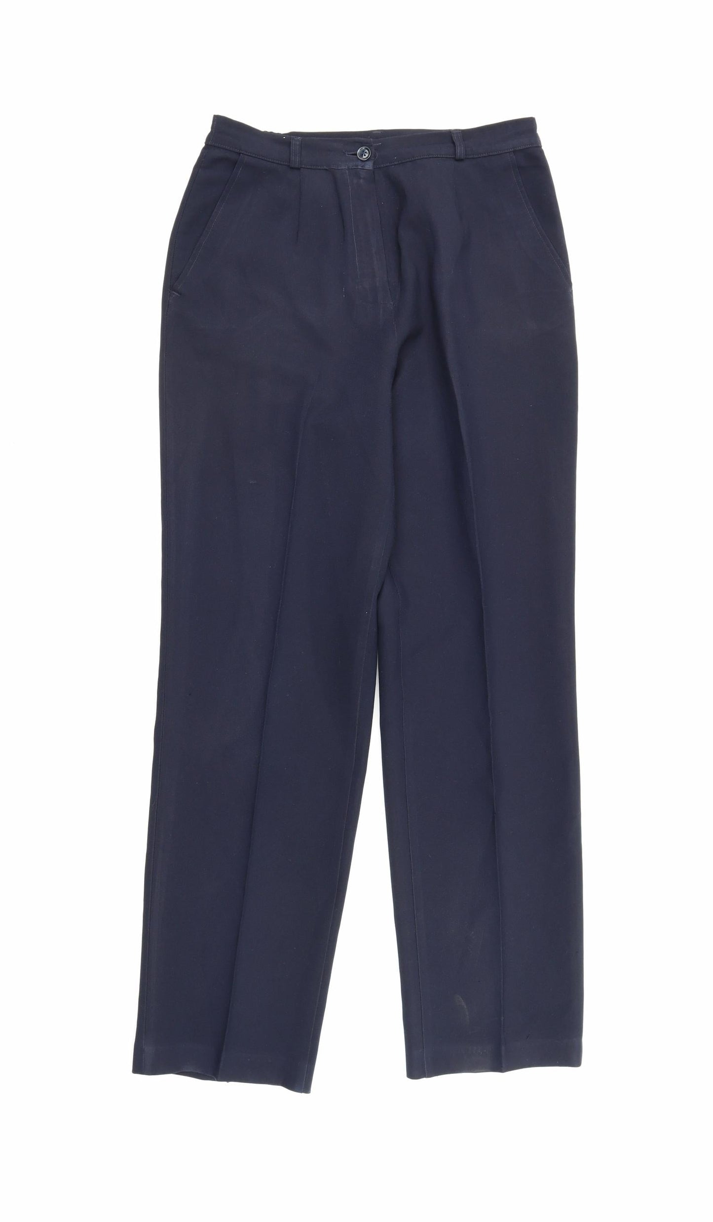 Womens UK Size 38 in Classics Regular Fit Bloomer Blue Trousers