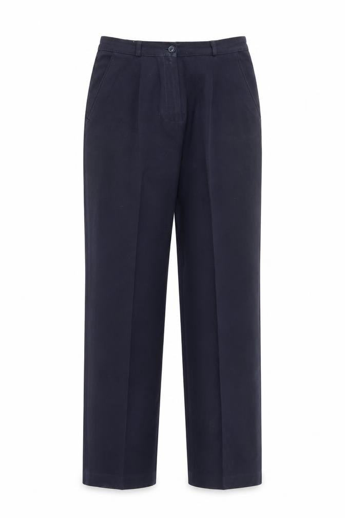 Womens UK Size 38 in Classics Regular Fit Bloomer Blue Trousers