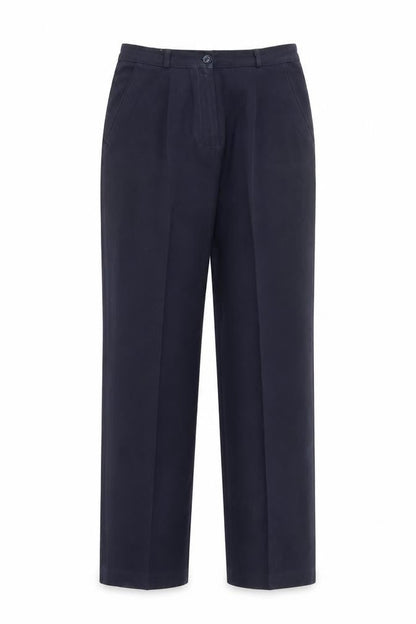 Womens UK Size 38 in Classics Regular Fit Bloomer Blue Trousers