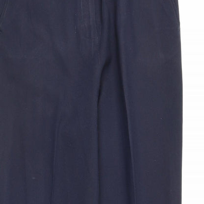 Womens UK Size 38 in Classics Regular Fit Bloomer Blue Trousers
