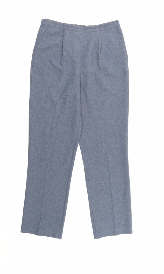 Bonmarché Womens Blue   Trousers  Size 12 L29 in