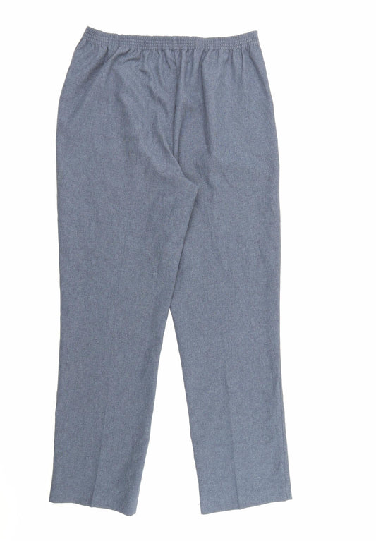Bonmarché Womens Blue   Trousers  Size 12 L29 in
