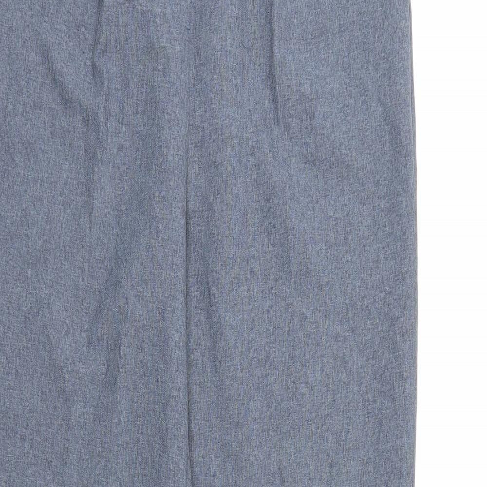 Bonmarché Womens Blue   Trousers  Size 12 L29 in