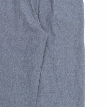 Bonmarché Womens Blue   Trousers  Size 12 L29 in