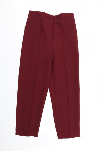 Womens UK Size 16 NSF Regular Fit  Red Trousers