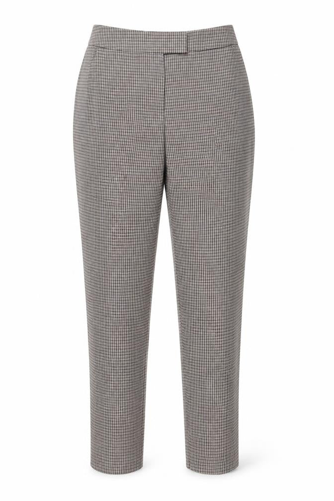Womens UK Size 8 Warehouse Regular Fit Dress Pants Brown Trousers