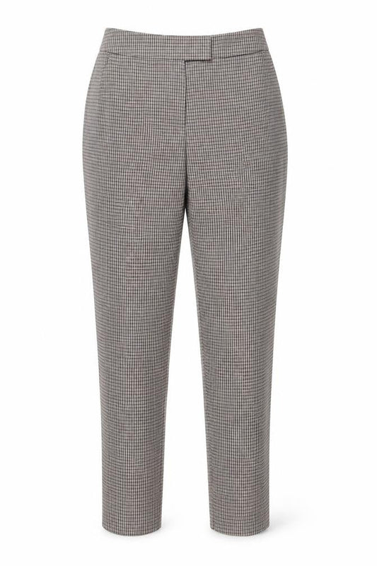 Womens UK Size 8 Warehouse Regular Fit Dress Pants Brown Trousers
