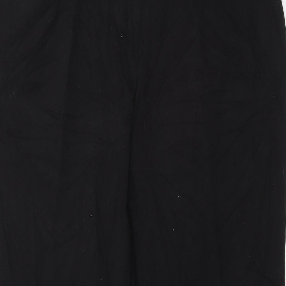 M&Co Womens Black   Dress Pants Trousers Size 14 L27 in
