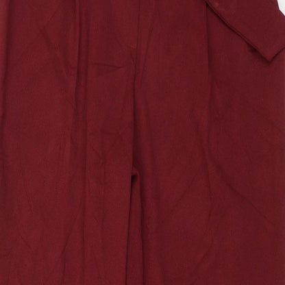 New Look Womens Red   Trousers  Size 10 L26 in