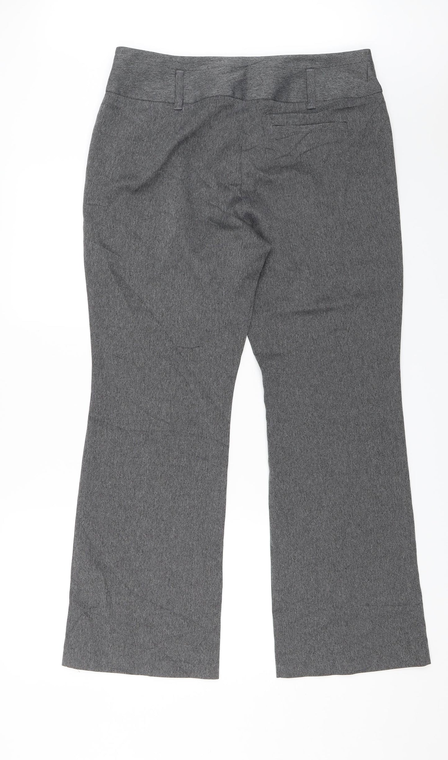 TU Womens Grey   Dress Pants Trousers Size 14 L29 in
