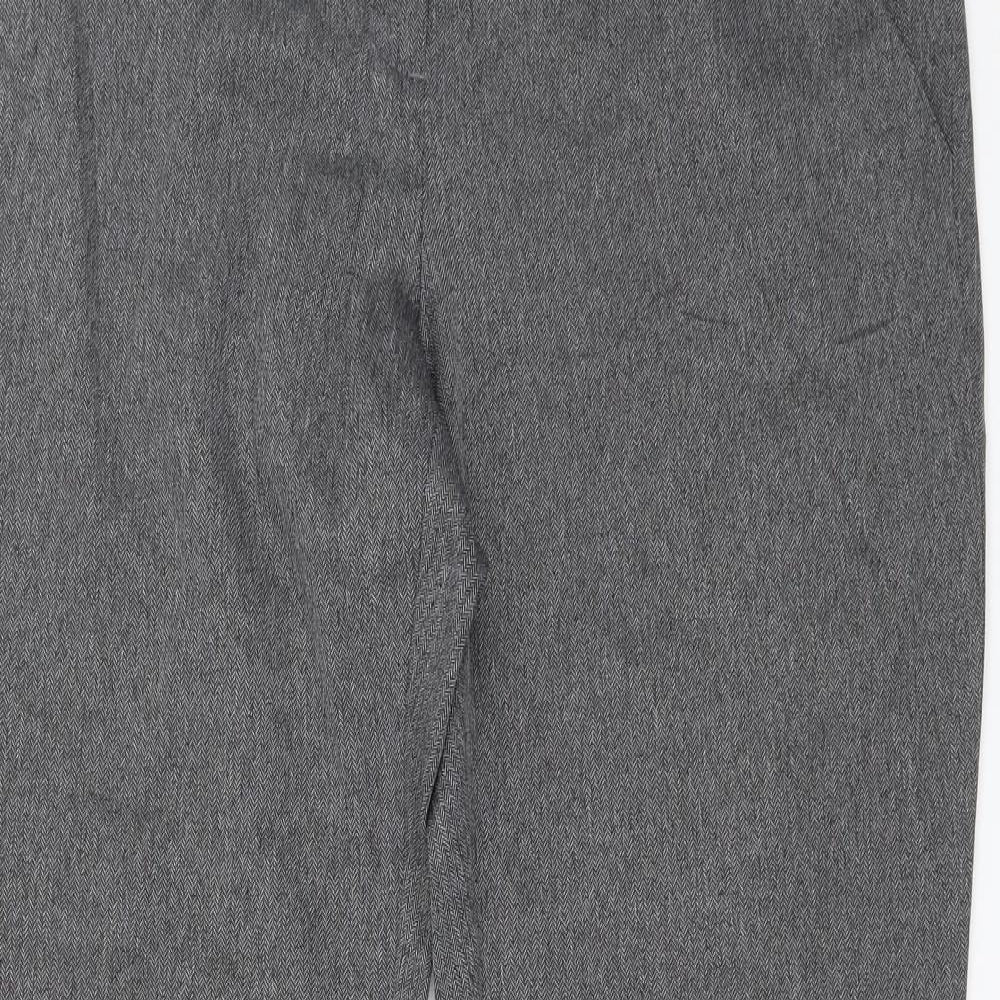 TU Womens Grey   Dress Pants Trousers Size 14 L29 in