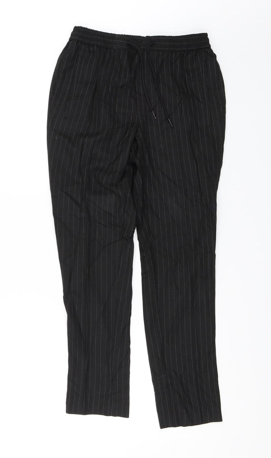 New Look Mens Black Striped  Trousers  Size 28 in L26 in