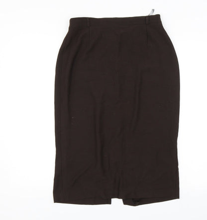 Gerry Weber Womens Brown   A-Line Skirt Size 12