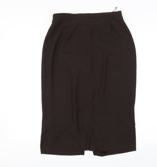 Gerry Weber Womens Brown   A-Line Skirt Size 12