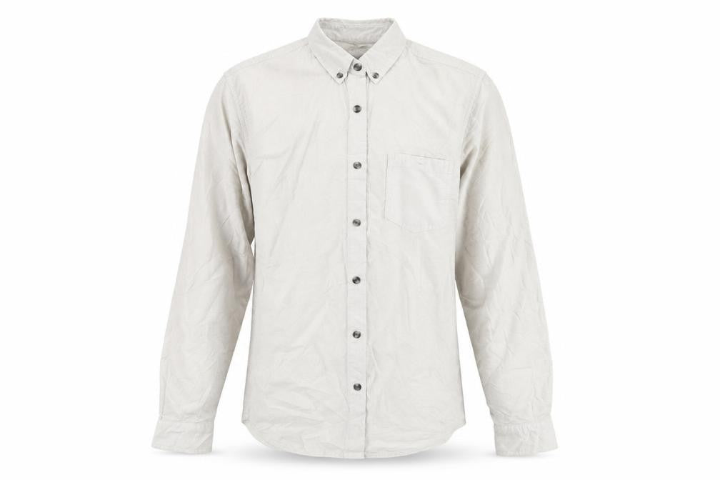 Mens UK Size S Topman White  Button-Up Long Sleeve Casual Shirt