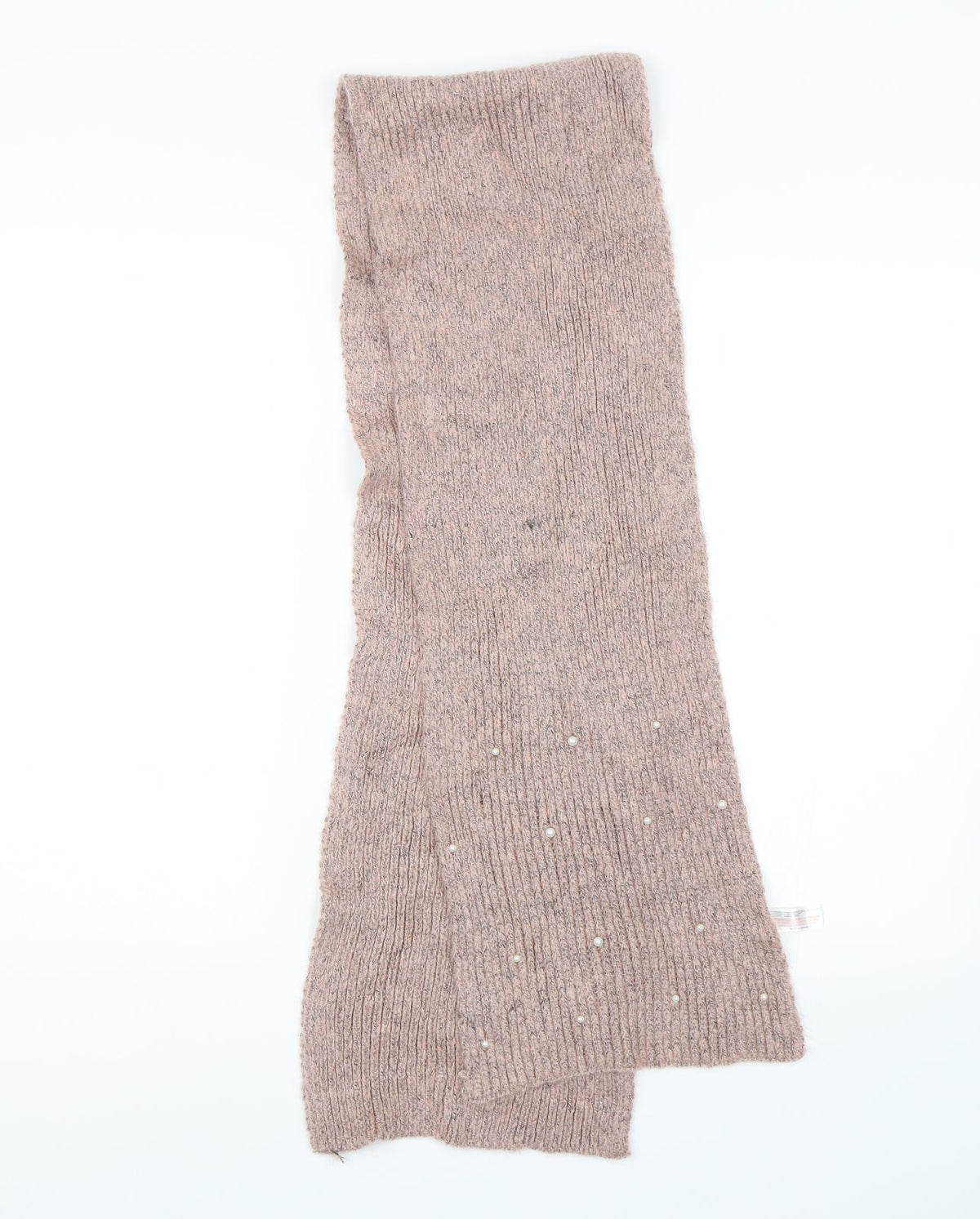 Front view of Primark unisex pink scarf