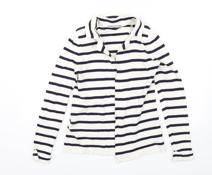 Womens UK Size 10 M&S White Jacket
