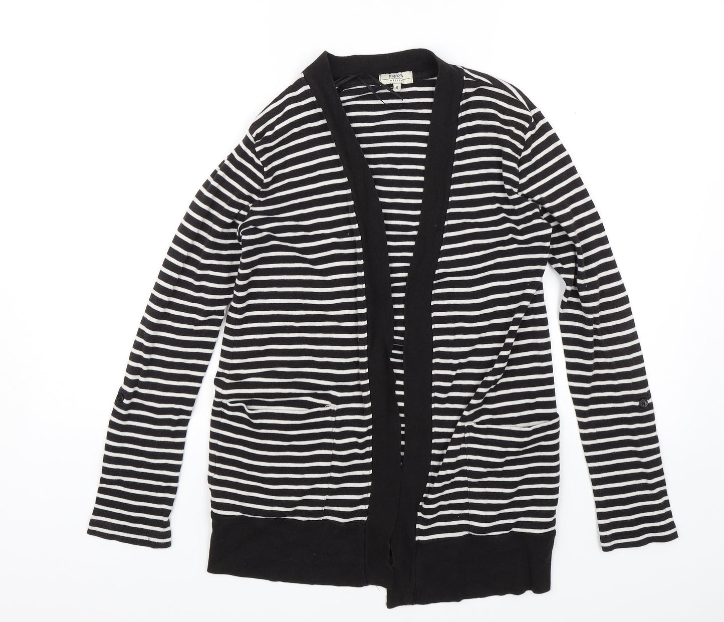 Womens UK Size 8 Papaya Black Jacket