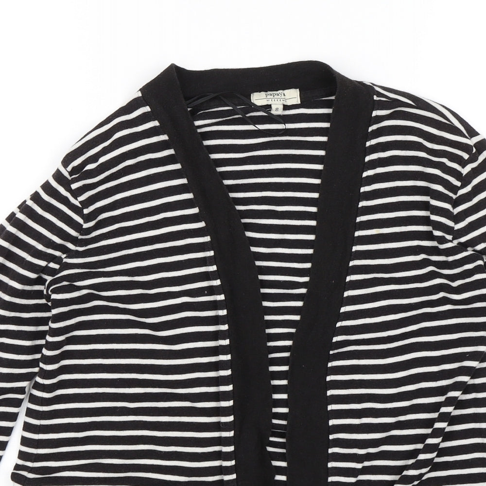 Womens UK Size 8 Papaya Black Jacket