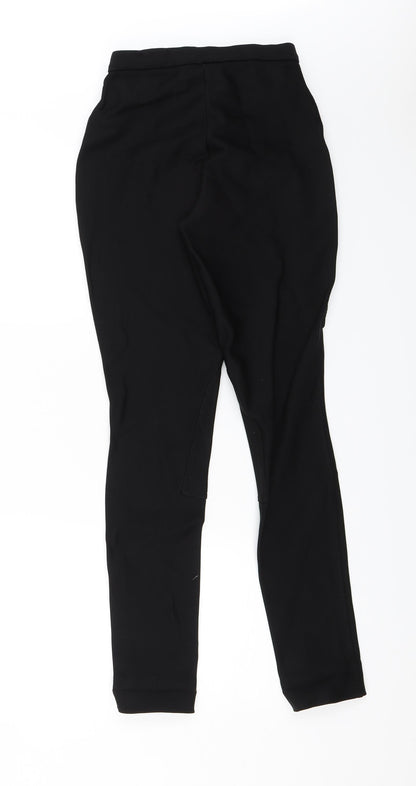 Phoenix Womens Black   Windbreaker Leggings Size 4 L29 in
