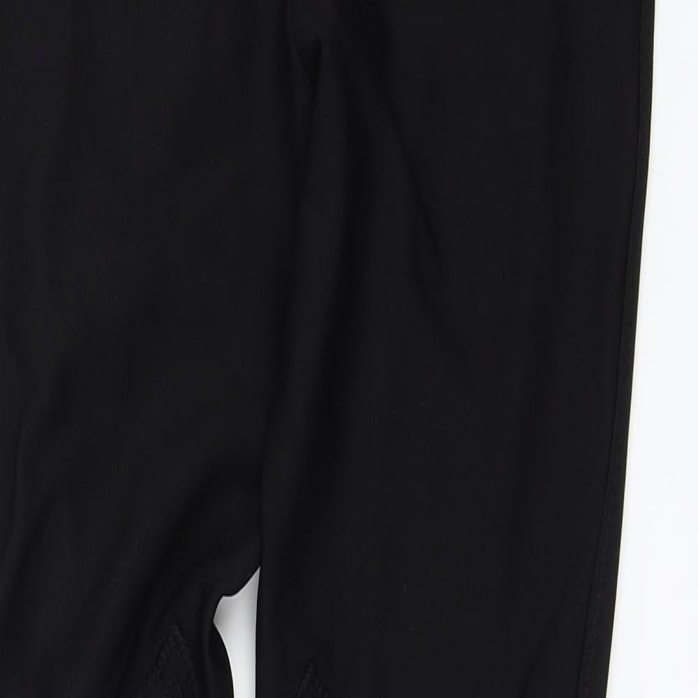 Phoenix Womens Black   Windbreaker Leggings Size 4 L29 in