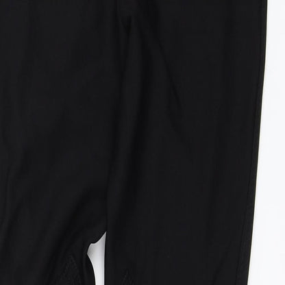 Phoenix Womens Black   Windbreaker Leggings Size 4 L29 in
