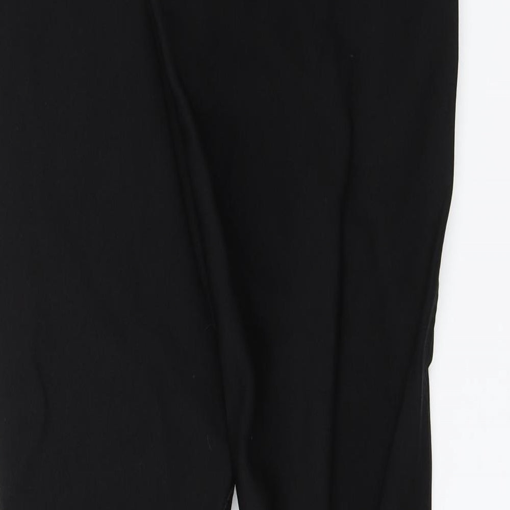 Phoenix Womens Black   Windbreaker Leggings Size 4 L29 in
