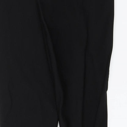 Phoenix Womens Black   Windbreaker Leggings Size 4 L29 in