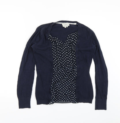 Womens UK Size 10 NEXT Blue Basic Blouse