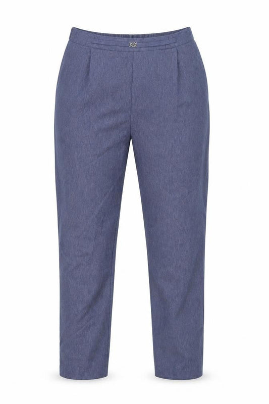 Womens UK Size 14 Berkertex Regular Fit Chino Blue Trousers